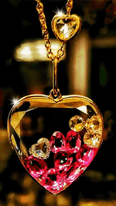 Gif animé bijoux collier